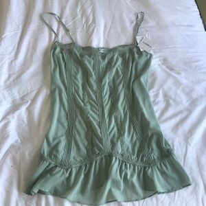 NWT La Perla light green Slip large